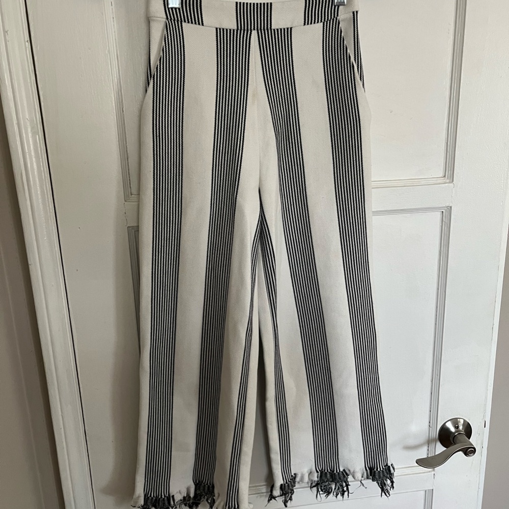 English Factory Striped Pants